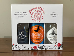 Lancashire Gin Trio